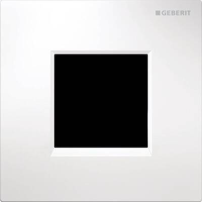 Elektronik deşarj tetiklemeli Geberit pisuvar deşarj kontrolü, elektrikli, kapak Type 30: Beyaz - GEBERİT