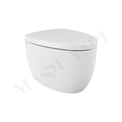 Etna Asma Klozet - Mat Beyaz Set (Kapak Dahil ) - BOCCHI