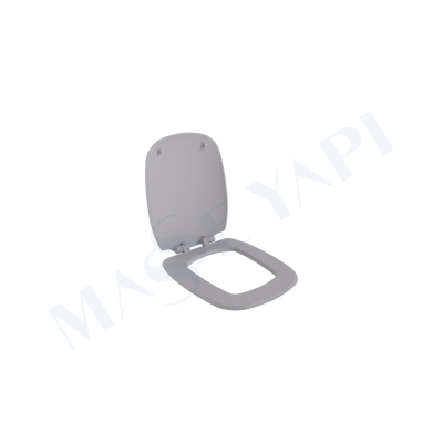 Fenice Asma Klozet - Mat Gri Set (Kapak Dahil ) - BOCCHI (1)