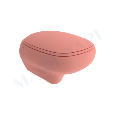 Fenice Asma Klozet - Mat Somon Set (Kapak Dahil ) - BOCCHI