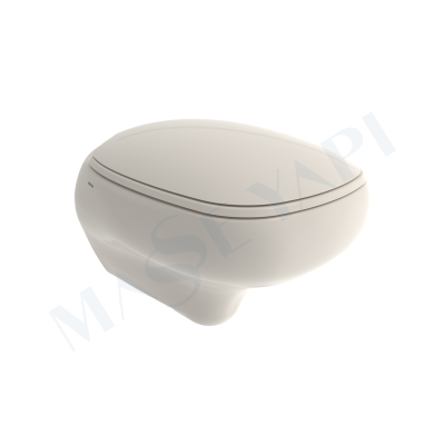 Fenice Asma Klozet - Parlak Bisküvi Set (Kapak Dahil ) - BOCCHI