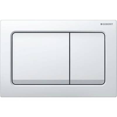 Geberit kumanda kapağı Alpha30, 2 kademeli deşarj için: Beyaz - GEBERİT