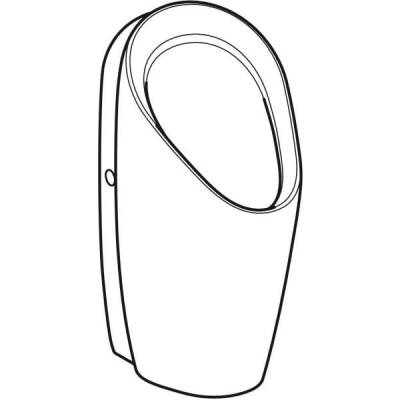 Geberit pisuvar Preda, susuz: Beyaz - GEBERİT (1)