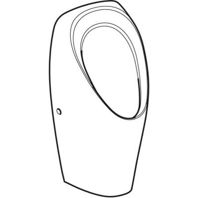 Geberit pisuvar Tamina, susuz: Beyaz - GEBERİT (1)