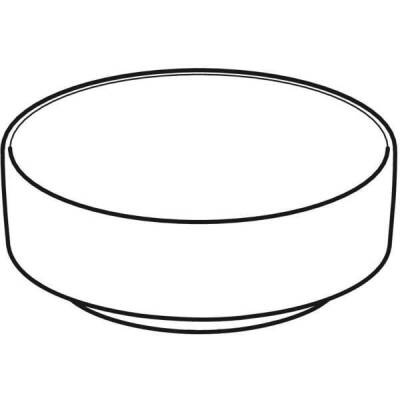 Geberit VariForm yuvarlak çanak lavabo: D=40cm, Batarya deliği=Yok, Taşma deliği=Yok, Beyaz - GEBERİT (1)