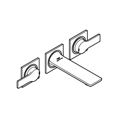 Grohe Allure 3 Delikli Lavabo Bataryası 1/2' S-Boyut - 20189DL2 - GROHE (2)