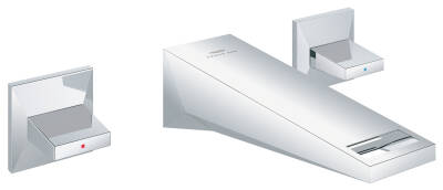 Grohe Allure Brilliant 3 Delikli Lavabo Bataryası 1/2' M-Boyut - 20628000 - GROHE