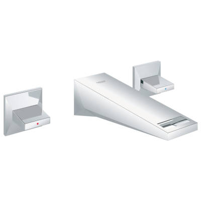 Grohe Allure Brilliant 3 Delikli Lavabo Bataryası 1/2' S-Boyut - 20346000 - GROHE