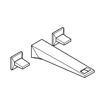 Grohe Allure Brilliant 3 Delikli Lavabo Bataryası L-Boyut - 20629AL0 - GROHE (2)