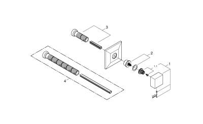 Grohe Allure Brilliant Ankastre Stop Valf - 29398000 - GROHE (1)