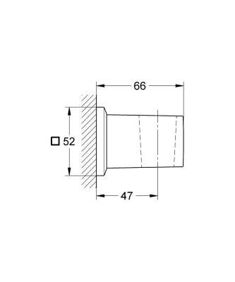 Grohe Allure Brilliant El Duşu Askısı - 26847000 - GROHE (2)