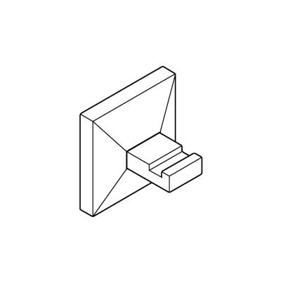 Grohe Allure Brilliant Havlu/Bornoz Askılığı - 40897000 - GROHE (1)