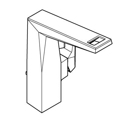 Grohe Allure Brilliant Private Collection Tek Kumandalı Lavabo Bataryası 1/2' L-Boyut - 24414DC0 - GROHE (2)