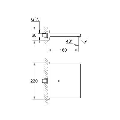 Grohe Allure Brilliant Şelale Çıkış Ucu - 13319000 - GROHE (1)