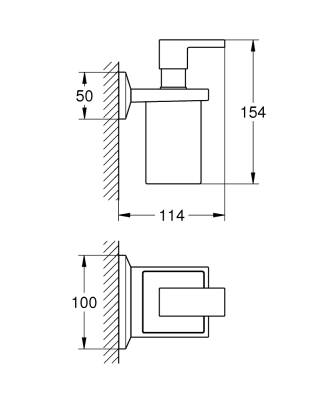 Grohe Allure Brilliant Sıvı Sabunluk - 40894000 - GROHE (2)
