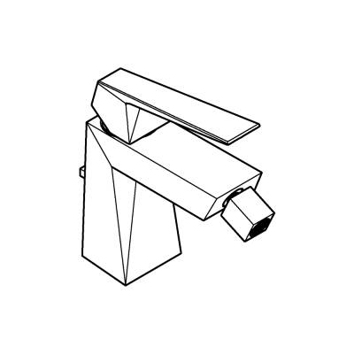 Grohe Allure Brilliant Tek Kumandalı Bide Bataryası - 24347DC0 - GROHE (2)