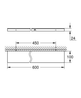 Grohe Allure Etajer - 40965GN1 - GROHE (2)