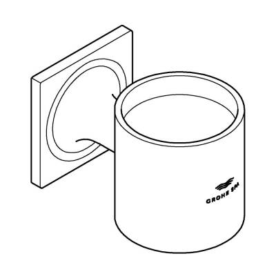 Grohe Allure Sabunluk Tutacağı - 40278GN1 - GROHE (1)