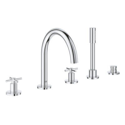 Grohe Atrio 5 Delikli Küvet Bataryası - 19923003 - GROHE