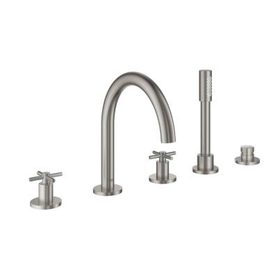 Grohe Atrio 5 Delikli Küvet Bataryası - 19923Dc3 - GROHE