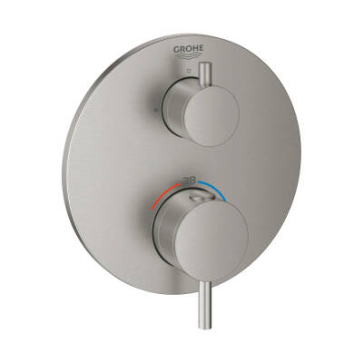 Grohe Atrio Ankastre Termostatik Banyo Bataryası - 24134Dc3 - GROHE