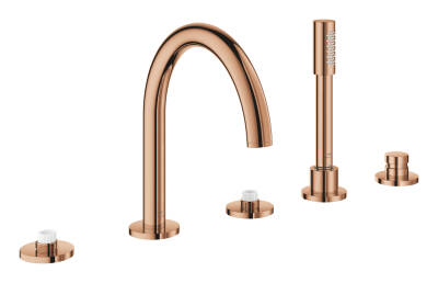 Grohe Atrio Private Collection 5 Delikli Küvet Bataryası - 25224DA0 - GROHE