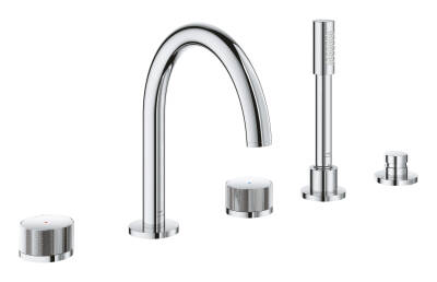 Grohe Atrio Private Collection 5 Delikli Küvet Bataryası - 25226000 - GROHE
