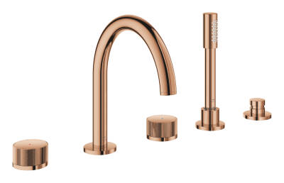 Grohe Atrio Private Collection 5 Delikli Küvet Bataryası - 25226DA0 - GROHE
