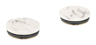 Grohe Atrio Private Collection Inlays Made From White Attica Caesarstone Material - 48456000 - GROHE