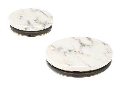 Grohe Atrio Private Collection Inlays Made From White Attica Caesarstone Material - 48466000 - GROHE