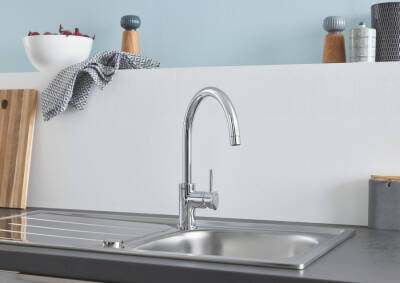Grohe Bauclassic Tek Kumandalı Eviye Bataryası - 31535001 - GROHE (2)