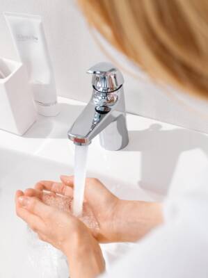 Grohe Baucurve Tek Kumandalı Lavabo Bataryası - 32805000 - GROHE (2)