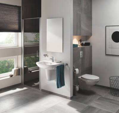 Grohe Bauflow Tek Kumandalı Lavabo Bataryası S-Boyut - 23752000 - GROHE (2)