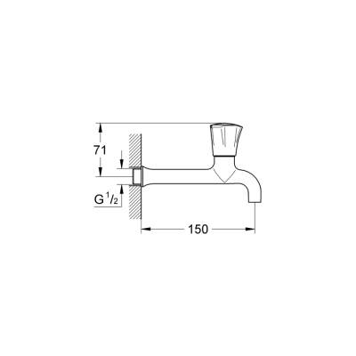 Grohe Costa L Musluk - 30064001 - GROHE (1)