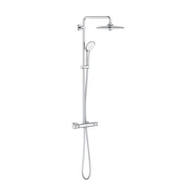 Grohe Duvara Monte Termostatik Bataryalı Duş Sistemi - 27615002 - GROHE