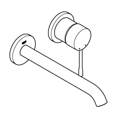 Grohe Essence İki Delikli Lavabo Bataryası L-Boyut - 29193AL1 - GROHE (2)