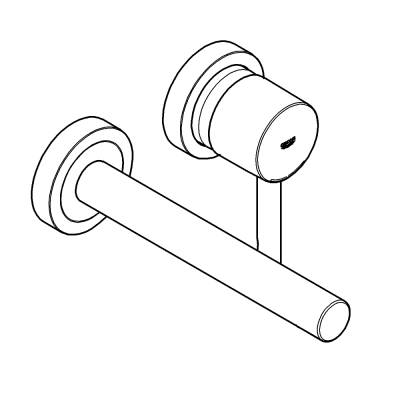 Grohe Essence İki Delikli Lavabo Bataryası L-Boyut - 29193GN1 - GROHE (2)