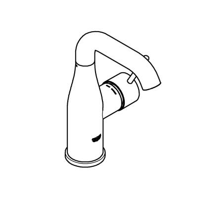 Grohe Essence Tek Kumandalı Lavabo Bataryası M-Boyut - 24181001 - GROHE (2)