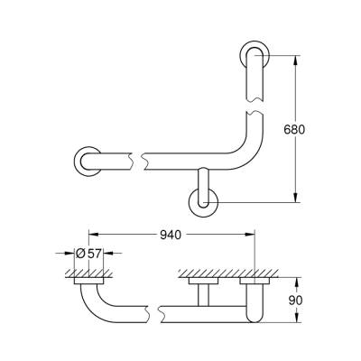 Grohe Essentials Banyo Tutamağı - 40797001 - GROHE (1)