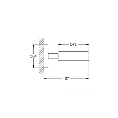 Grohe Essentials Sabunluk Tutacağı (1024662430) - GROHE (2)