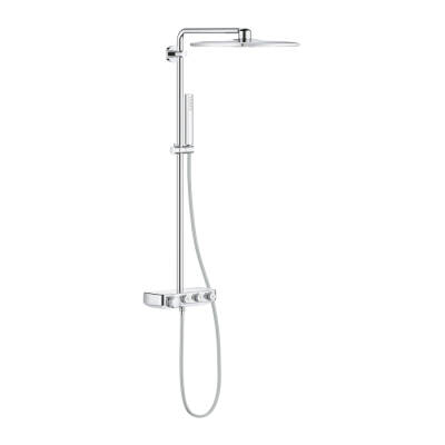 Grohe Euphoria Smartcontrol System 310 Cube Duo Duvara Monte Termostatik Bataryalı Duş Sistemi - 26508000 - GROHE