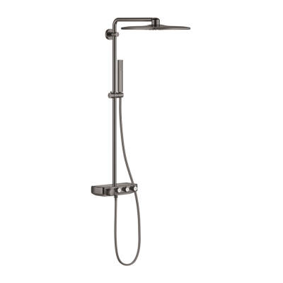 Grohe Euphoria Smartcontrol System 310 Cube Duo Duvara Monte Termostatik Bataryalı Duş Sistemi - 26508A00 - GROHE