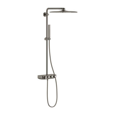Grohe Euphoria Smartcontrol System 310 Cube Duo Duvara Monte Termostatik Bataryalı Duş Sistemi - 26508Al0 - GROHE
