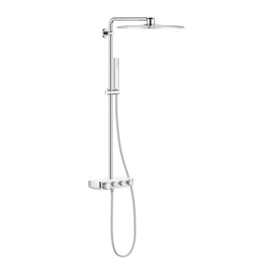 Grohe Euphoria Smartcontrol System 310 Cube Duo Duvara Monte Termostatik Bataryalı Duş Sistemi - 26508Ls0 - GROHE