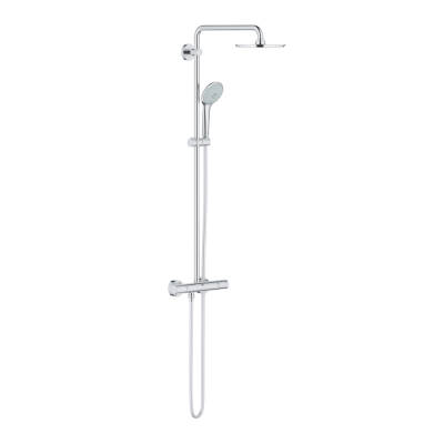 Grohe Euphoria System 210 Duvara Monte Termostatik Bataryalı Duş Sistemi - 27964000 - GROHE