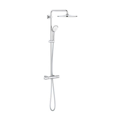Grohe Euphoria System 310 Duvara Monte Termostatik Bataryalı Duş Sistemi - 26723000 - GROHE