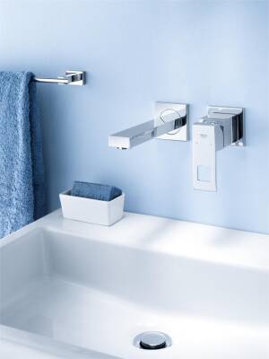 Grohe Eurocube 2 Delikli Lavabo Bataryası S-Boyut - 19895000 - GROHE (2)