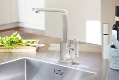 Grohe Eurocube Tek Kumandalı Eviye Bataryası - 31255Dc0 - GROHE (2)