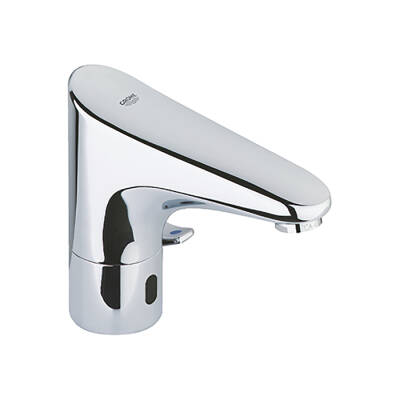 Grohe Europlus E Fotoselli Lavabo Bataryası, 1/2', Çift Su Girişli Ayarlanabilir Sıcaklık Sınırlayıcısı - 36015001 - GROHE