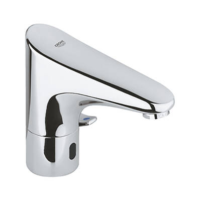 Grohe Europlus E Fotoselli Lavabo Bataryası, 1/2', Çift Su Girişli Ayarlanabilir Sıcaklık Sınırlayıcısı - 36207001 - GROHE